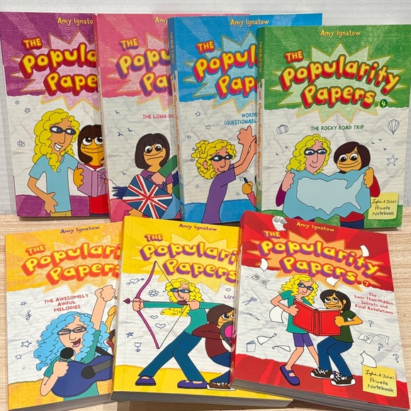Other - The Popularity Papers Books 1-7 LIKE NEW! By Amy Ignatow